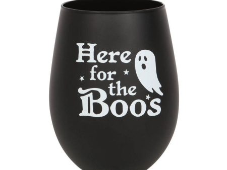 Here For The Boos Stemless Glass Online Sale