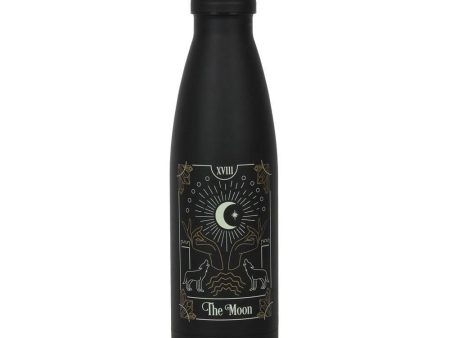 Moon Tarot Metal Water Bottle For Cheap