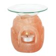 Lotus Flower Shaped Himalayan Salt Oil Burner Online