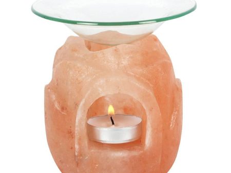 Lotus Flower Shaped Himalayan Salt Oil Burner Online