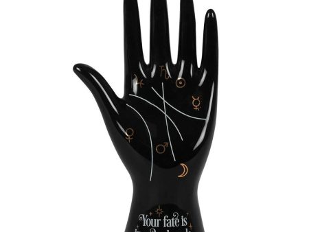 Black Ceramic Palmistry Hand Ornament Online