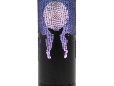 Moon Gazing Hares Aroma Lamp by Lisa Parker on Sale