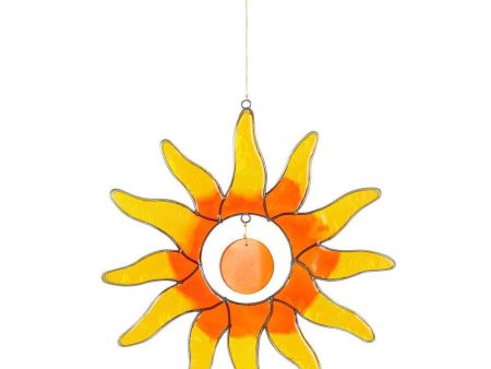 Orange Sun Suncatcher For Cheap