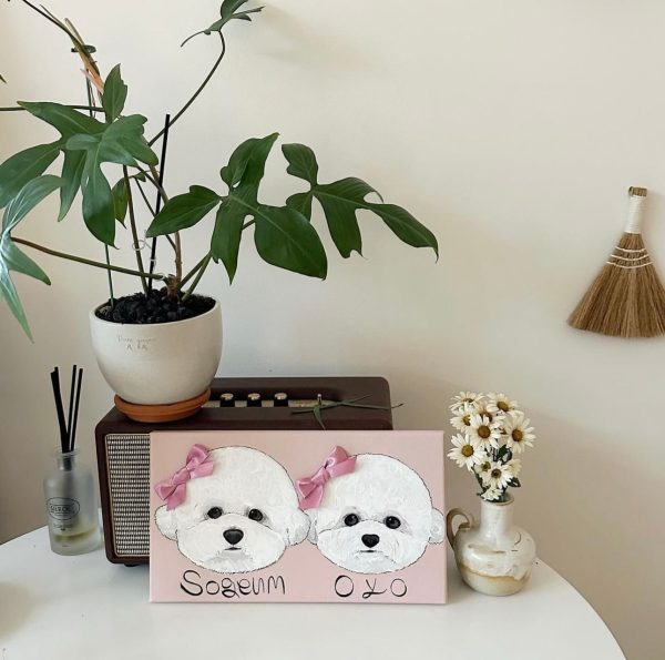 [PRE ORDER] Custom Duo Pet Portrait on Sale