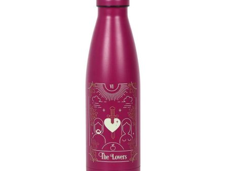 Lovers Tarot Metal Water Bottle Supply