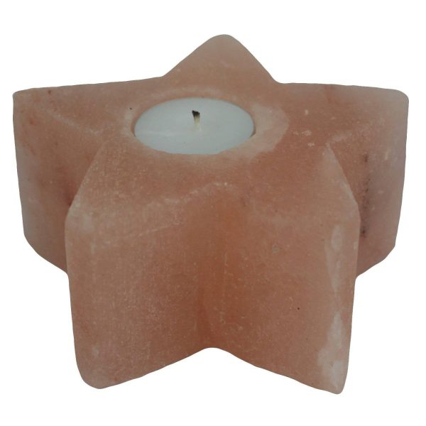 Salt Candle Holder - Star Fashion