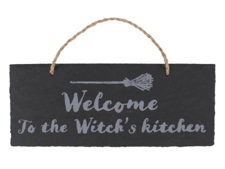 Witch s Kitchen Slate Hanging Sign Discount