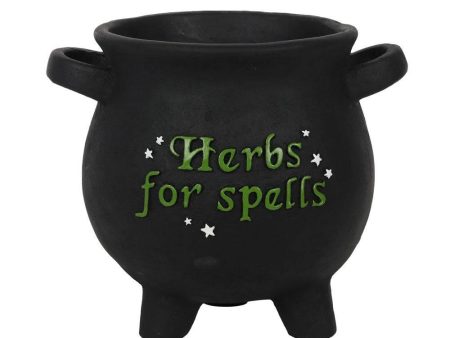 Large Herbs For Spells Cauldron Plant Pot Online Hot Sale