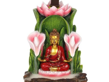 Colourful Buddha Backflow Incense Burner Sale