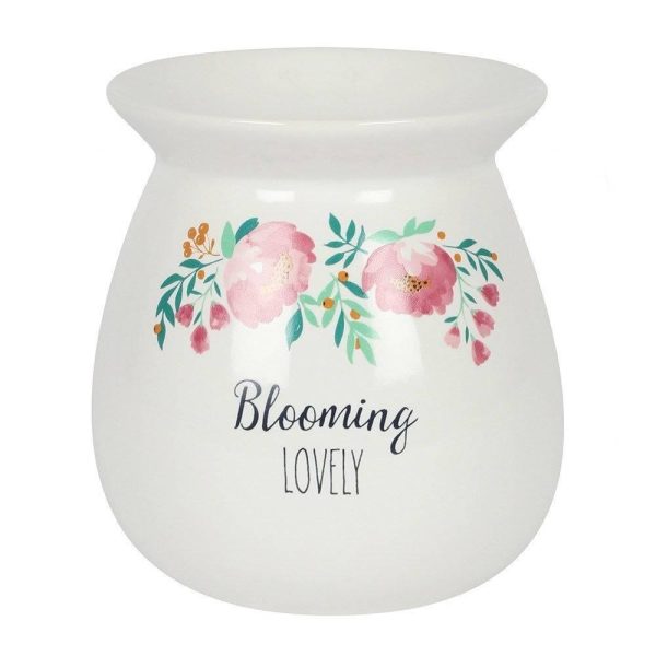 Large Blooming Lovely Wax Melt Burner Gift Set Online now