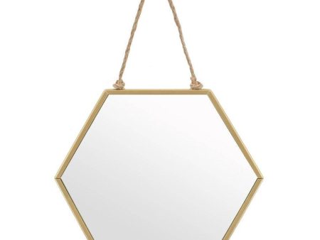 Small Gold Geometric Mirror Online Hot Sale