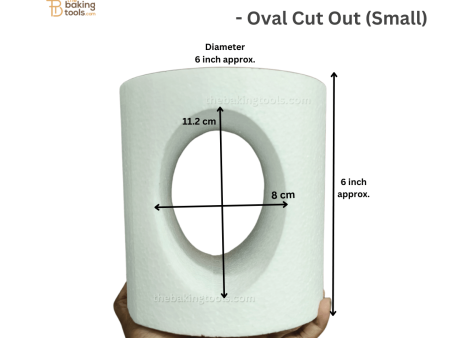 Window Cake Dummies - Oval Cut Out (Small) (NO DAMAGE CLAIMS) Discount