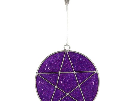 Mystical Pentagram Suncatcher on Sale