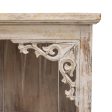 Albasia Bathroom Cabinet - Whitewash Fashion