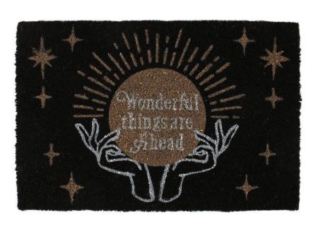 Fortune Teller Black Doormat Online now