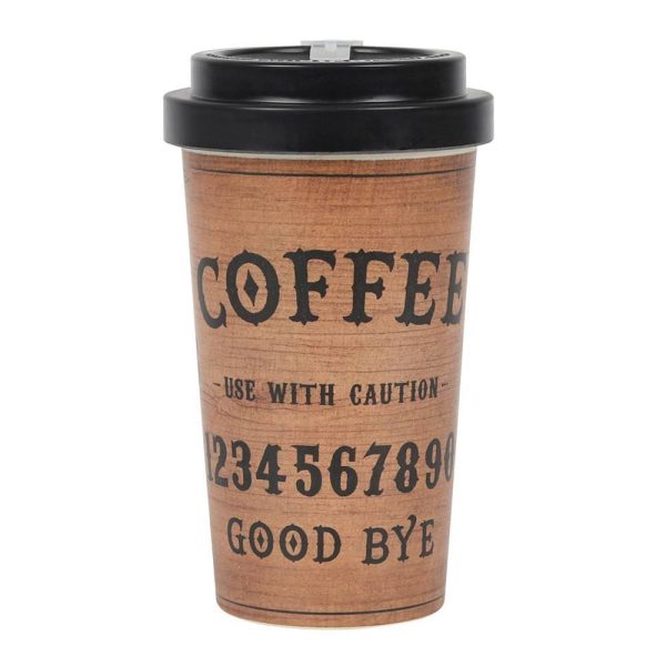 Classic Talking Board Bamboo Eco Travel Mug Online now