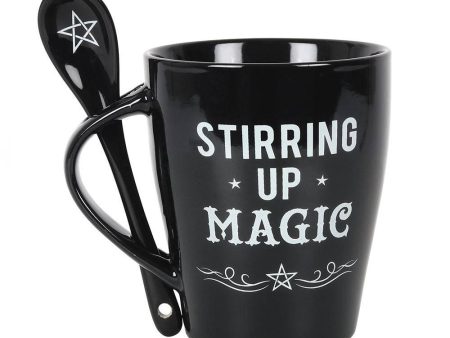 Stirring Up Magic Mug and Spoon Set For Discount