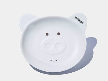 Piggy Dish - White (Matte) Hot on Sale