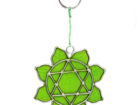 Heart Chakra Symbol Mini Suncatcher For Cheap