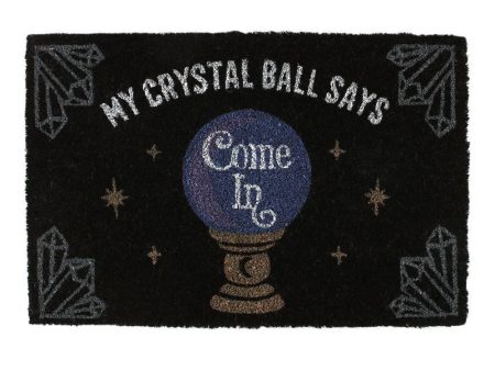 Crystal Ball Black Doormat Online