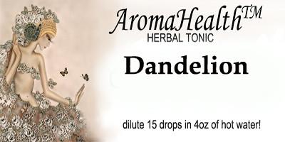 Dandelion, Taraxacum officinalis ,Herbal Longevity Tonic Fashion