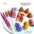 12 Cavity Diwali Lantern Shaped Diwali Akash Diya Plastic Chocolate Mould - 033 | PVC Chocolate Mould Cheap