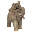 Elephant Adventure Mother and Baby Elephant Ornament Online Sale