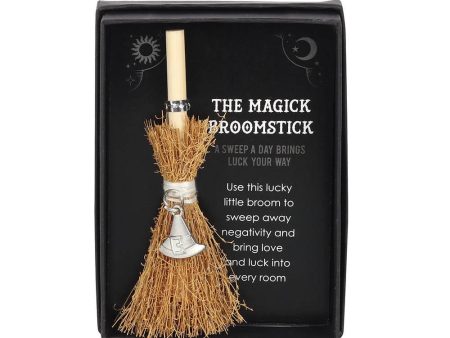 Witch Hat Mini Magick Broomstick on Sale