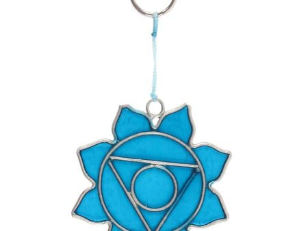 Throat Chakra Symbol Mini Suncatcher Discount