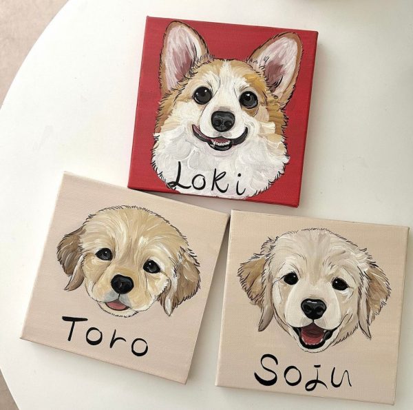 [PRE ORDER] Custom Single Pet Portrait on Sale